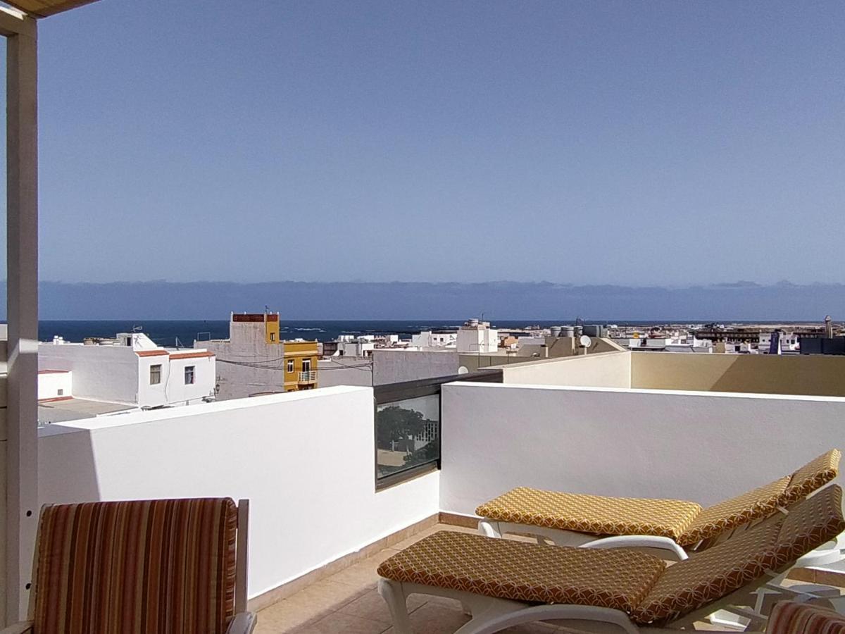 Los Lagos Sunset Sea View Private Roof Terrace Cotillo Exterior foto